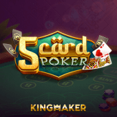5 Card Poker GCash Game cards